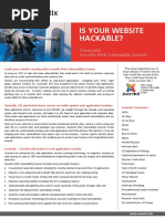 Is Your Website Hackable?: Check With Acunetix Web Vulnerability Scanner