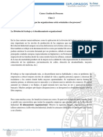 Clase N°2 Qué Significa Que Las Org Estén Orientadas A Los Procesos