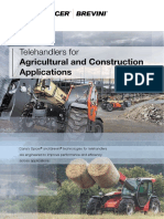 Telehandlers For: Agricultural and Construction Applications