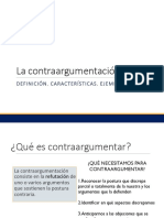 Contraargumentación. Teoría y Errores Comunes.