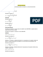 Derivadas Parciales