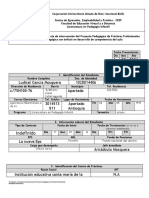 Propuesta de Intervención