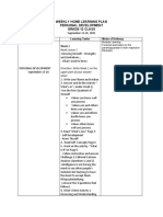 Weekly Home Learning Plan Personal Development Grade 12 Class