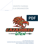 Informe Escrito Fuerzas Claves de La Organizción