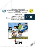 English Quarter 4-Module 5 Types of Literary Conflicts and Their Non-Violent Solutions