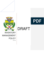 Inventory Management Policy Draft