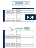 GM-SGSST-R-003 Padrón Electoral Del Proceso de Elección de Los Representantes Titulares y Suplentes