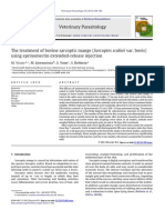 The Treatment of Bovine Sarcoptic Mange (Sarcoptes Scabiei Var. Bovis) Using Eprinomectin Extended-Release Injection