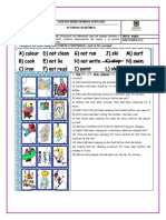 Complete The Chart Using PAST PERFECT CONTINIOUS, Look at The Example