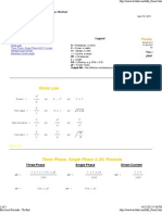 Electrical Formula - Tecfind