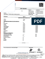 Northstar: Chemical Examination (Dip Stick Method)