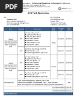 GFS Tank Quotation C20210514