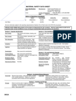 Material Safety Data Sheet: Section 2. Composition and Information On Hazardous Ingredients