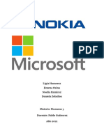 Trabajo Final - Finanzas 3 MICROSOFT - NOKIA