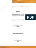 Cartilla - Plan de Prevención y Control de Patologías de Origen Laboral