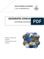 Cuestionario Geografía Ciencia Mixta