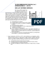 Ejercicios Recomendados Parcial No 2 Termodinámica I - 202130