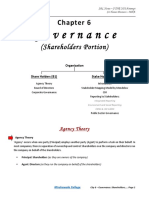 CHP 6 - Governance - Share Holders (SBL Notes by Sir Hasan Dossani)