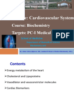 Biochemistry of CVS