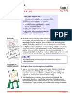 Sample Emergent Writing Lesson