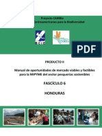 HONDURAS: Manual de Oportunidades de Mercado Viables y Factibles para La MIPYME Del Sector Pesquerías Sostenibles