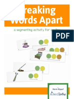 A Segmenting Activity For Spelling