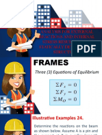 Lesson 2. Statically Determinate Structures - Part 4 Frame Reactions