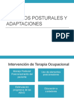 Cuidados Posturales y Adaptaciones