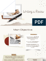 Writing A Review FCE