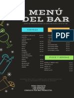 Menu Del Bar