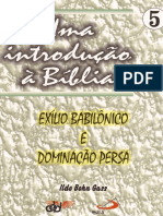 Uma Introducao A Biblia Vol 5