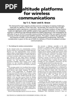 High-Altitude Platforms For Wireless Communications: by T. C. Tozer and D. Grace