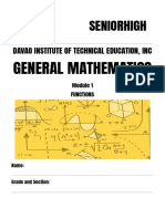 Module 1 - GENERAL MATHEMATICS