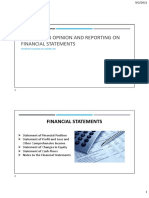 Forming An Opinion and Reporting On Financial Statements