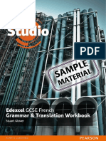 Edexcel Studio Translation Workbook Complete Sample