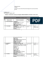 Planificare Calendaristica Clasa III