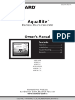 Aquarite: Owner'S Manual