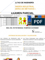 Ingeniería de Métodos I Examen Parcial UG 2021-1 Grupo Lunes