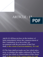 Art.13 Constitution II