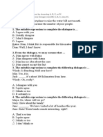 Agreement Disagreement Exercise