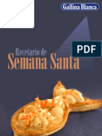 Recetario de Semana Santa