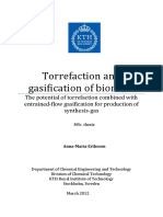 Torrefaction and Gasification of Biomasss