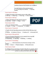 MSCIT Ojbective Questions and Answers