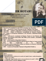 Vladimir Rotaru: Flautist, Dirijor Şi Pedagog, Autor de Muzică Instrumentală, Vocală Şi Corală (90 de Ani de La Naştere)