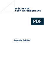 Guia AEMIR de Actuación en Urgencias. Segunda Edición