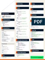 Pyspark SQL Basics Cheat Sheet: Python For Data Science