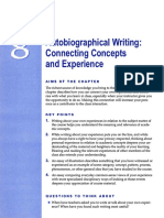 Autobiographical Writing: Connecting Concepts and Experience