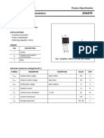 Silicon PNP Power Transistors: Inchange Semiconductor Product Specification