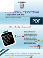 Semana 11 - Codigo de Etica Personal