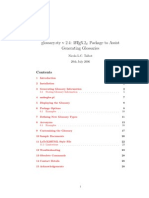 glossary.sty v 2.4: L TEX 2ε Package to Assist Generating Glossaries